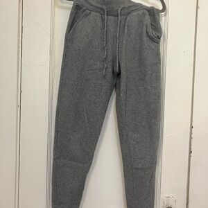 Fleece Grey Joggers Women’s Small